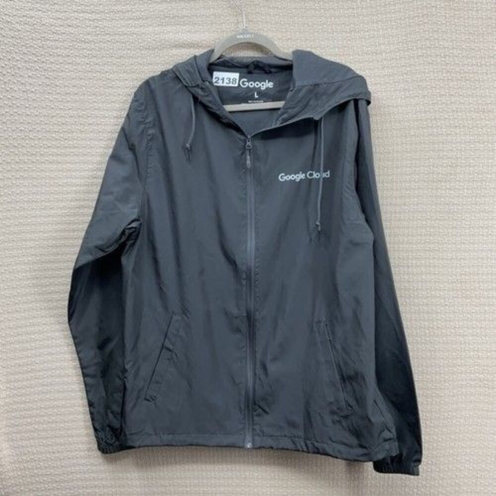 Nwot Google Google Cloud Fullzip Weathertec Rainc… - image 8